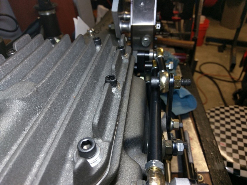 Shifter Rods Top View