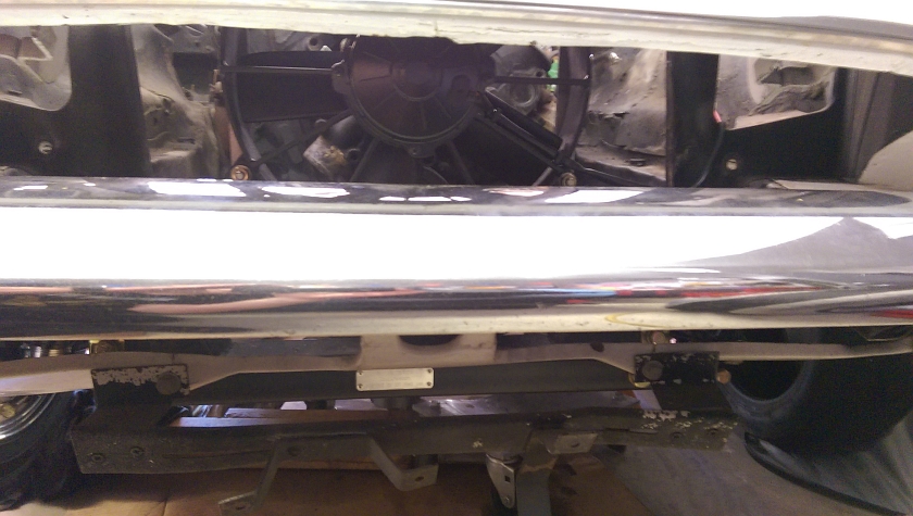 Installed Spal Fan