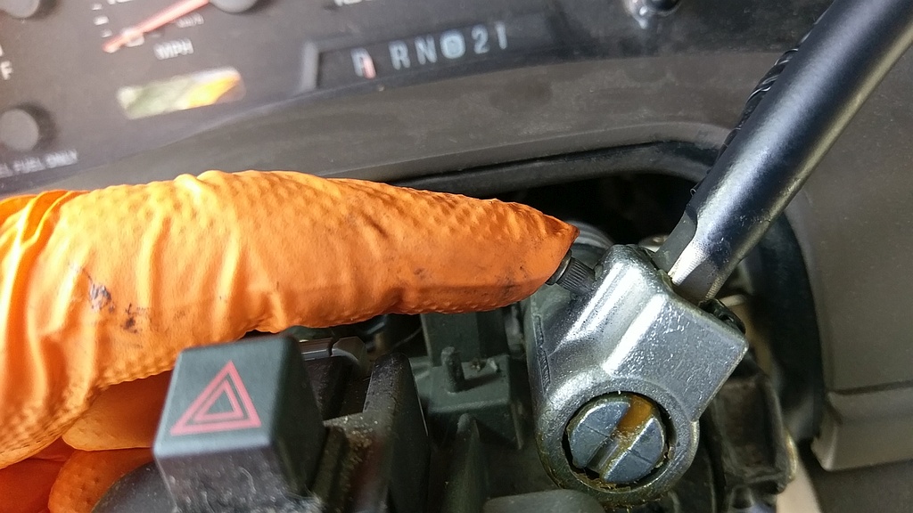 Replace the pin