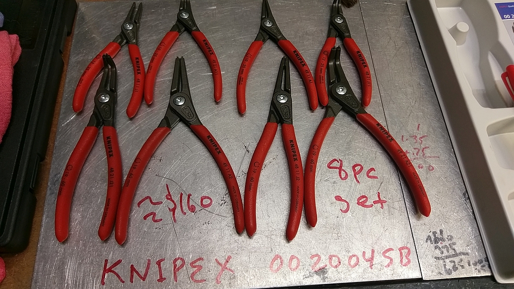 Knipex Plier Set Unboxed