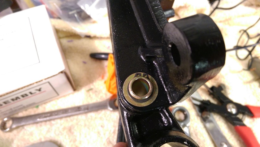 Remove snap ring