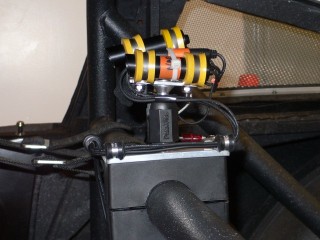 Roll Bar Camera Mount Installed