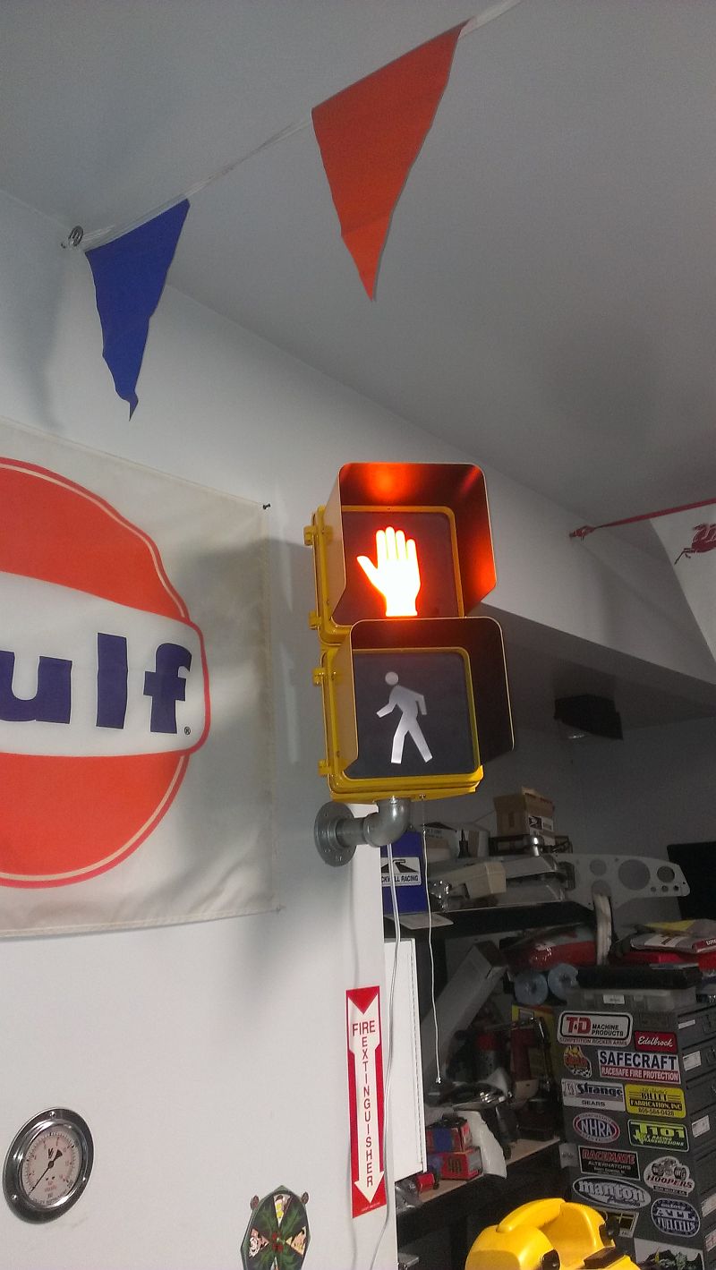 Eagle Don't Walk Sign Eagle Don't Walk Sign