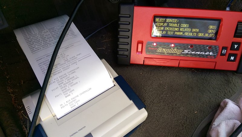 Snap On MTG2500 Pulling the Error Codes Snap On MTG2500 Pulling the Error Codes