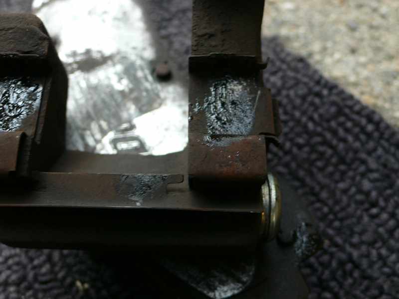 Lube Caliper Slides