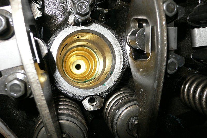 Injector Cup Installed