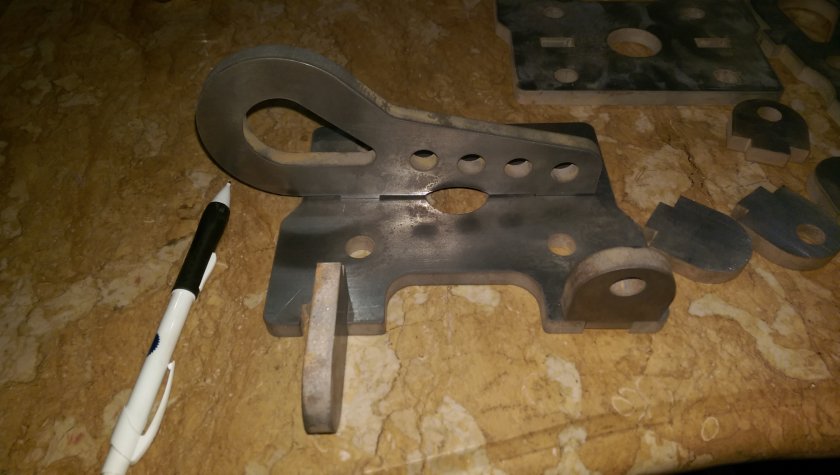 Tiger Leaf Spring Plate Mock Up Before Welding Tiger Leaf Spring Plate Mock Up Before Welding