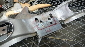 Mustang Crossmember Re-work