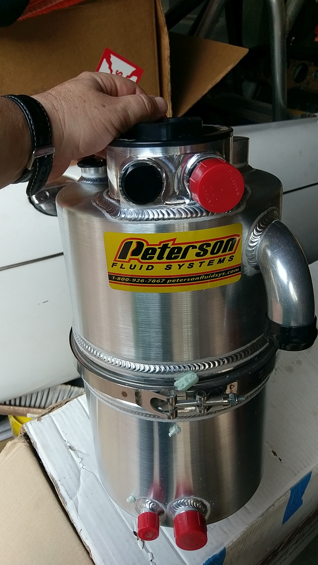 Peterson Fluid Dry Sump Tank Peterson Fluid Dry Sump Tank