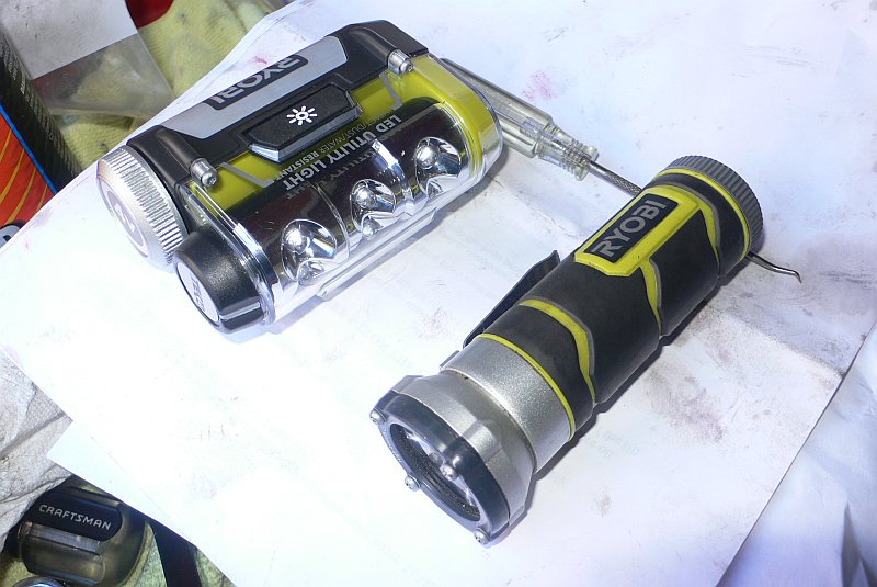 Ryobi Flash Lights