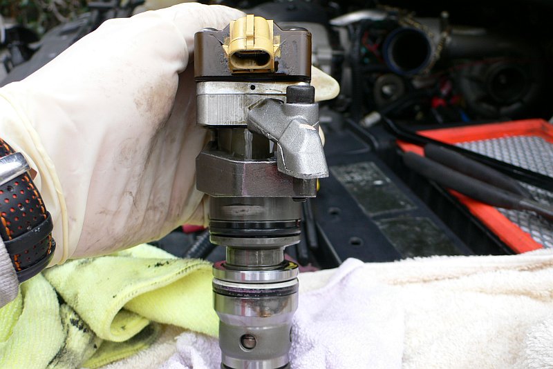 Removed Powerstroke Injector