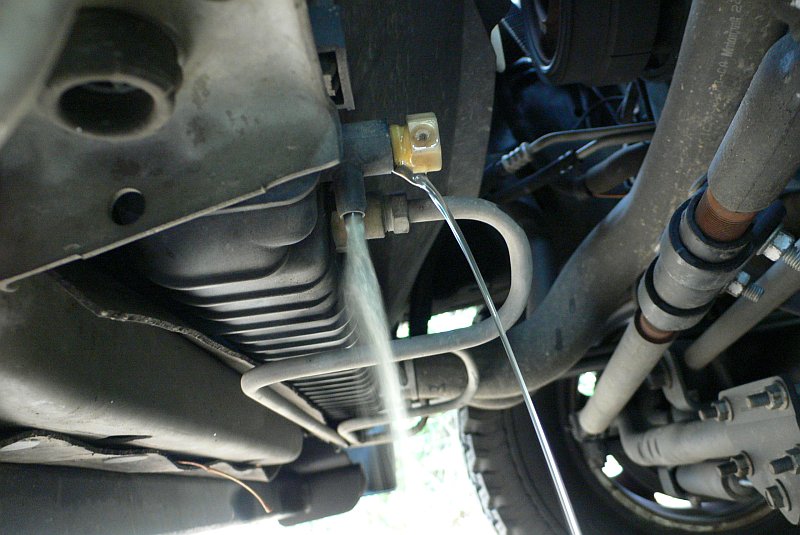 Powerstroke Drain Radiator