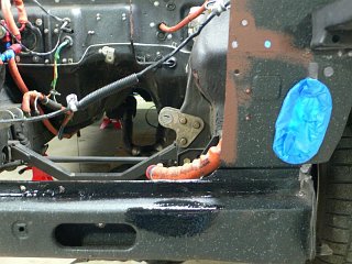 Fastback Mustang - Close shot of sheet metal