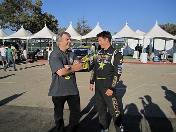 Tanner Foust and Sandy Ganz X-Games Tanner Foust and Sandy Ganz X-Games
