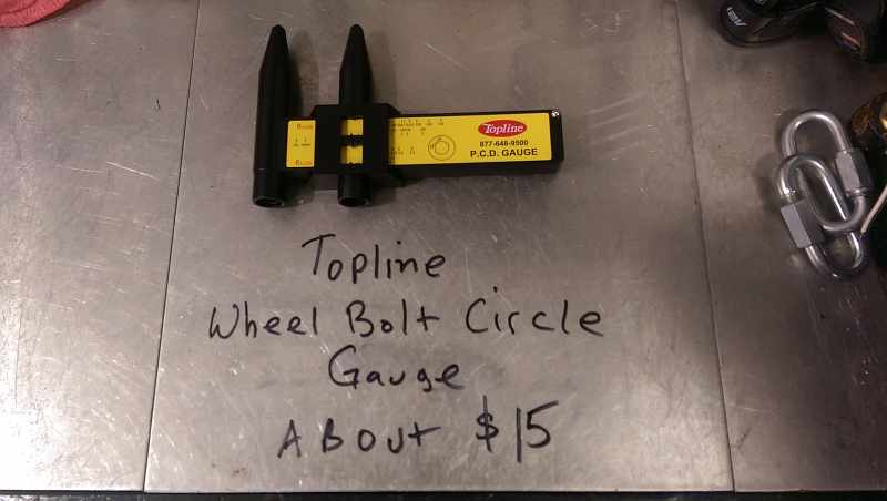 Topline C240 Bolt Pattern Gauge Topline C240 Bolt Pattern Gauge