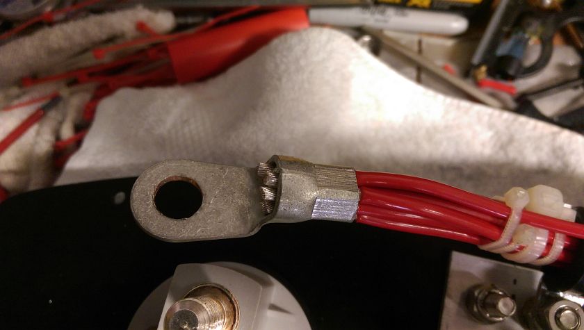 Completed Hydraulic Crimp Completed Hydraulic Crimp
