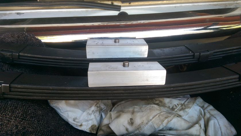 Leaf Spring Lowering Blocks Leaf Spring Lowering Blocks