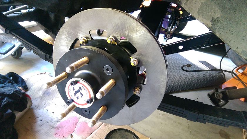 Speedway Engineering Mod-lite hub installed Speedway Engineering Mod-lite hub installed