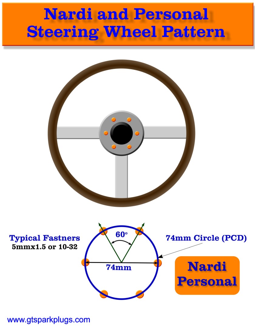 Nardi Adapter Bolt Pattern