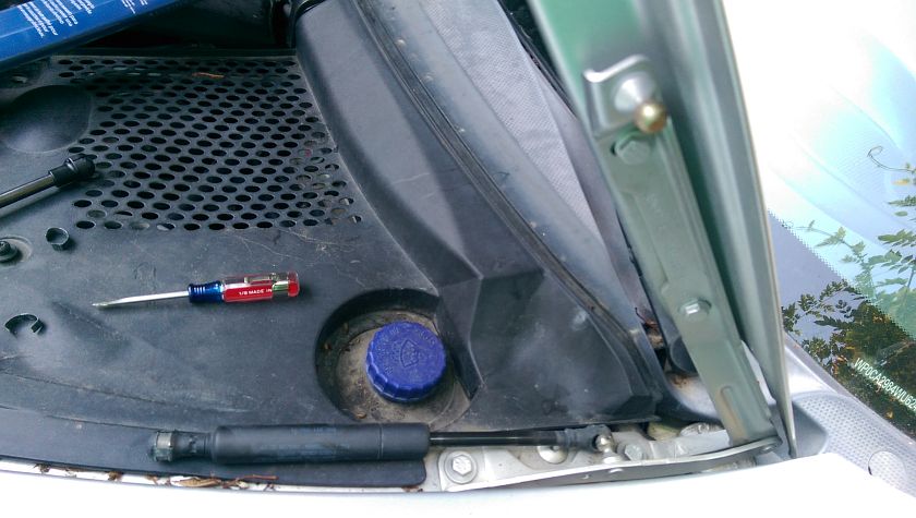 Remove Old Support Cylinder Remove Old Support Cylinder
