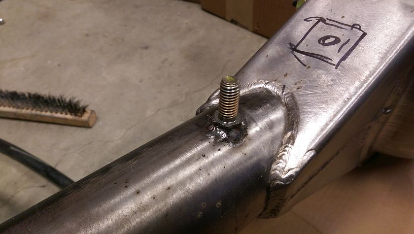Welding Brake Line Tee Bolt Welding Brake Line Tee Bolt